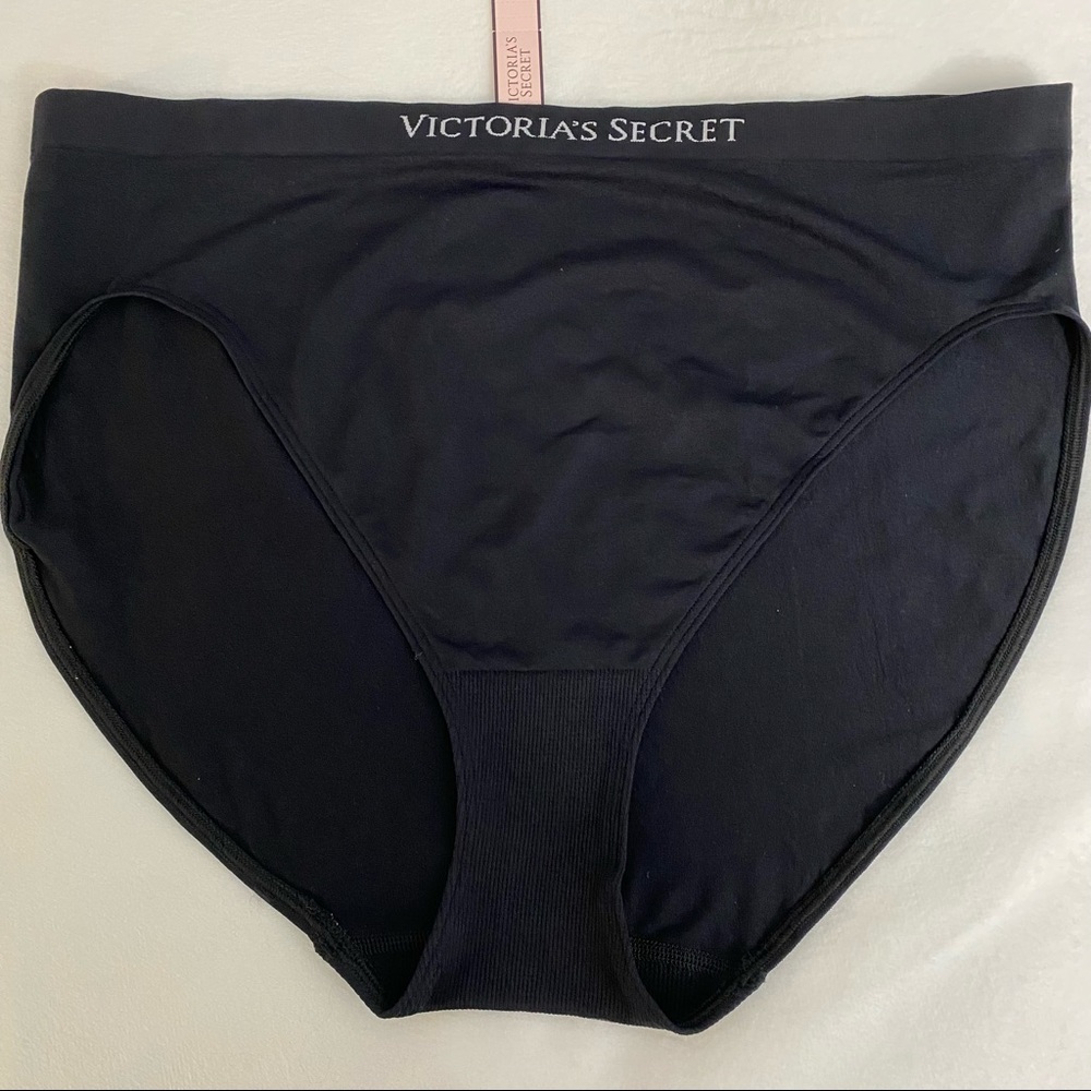 Victoria Secret Black XL New High-Leg Brief